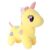 Gigtech Unicorn Stuffed Soft Toy Plush for Kids Baby 1 Babique Unicorn Stuffed Soft Toy Plush for Kids Baby Boy Girl Birthday (25Cm -Yellow)