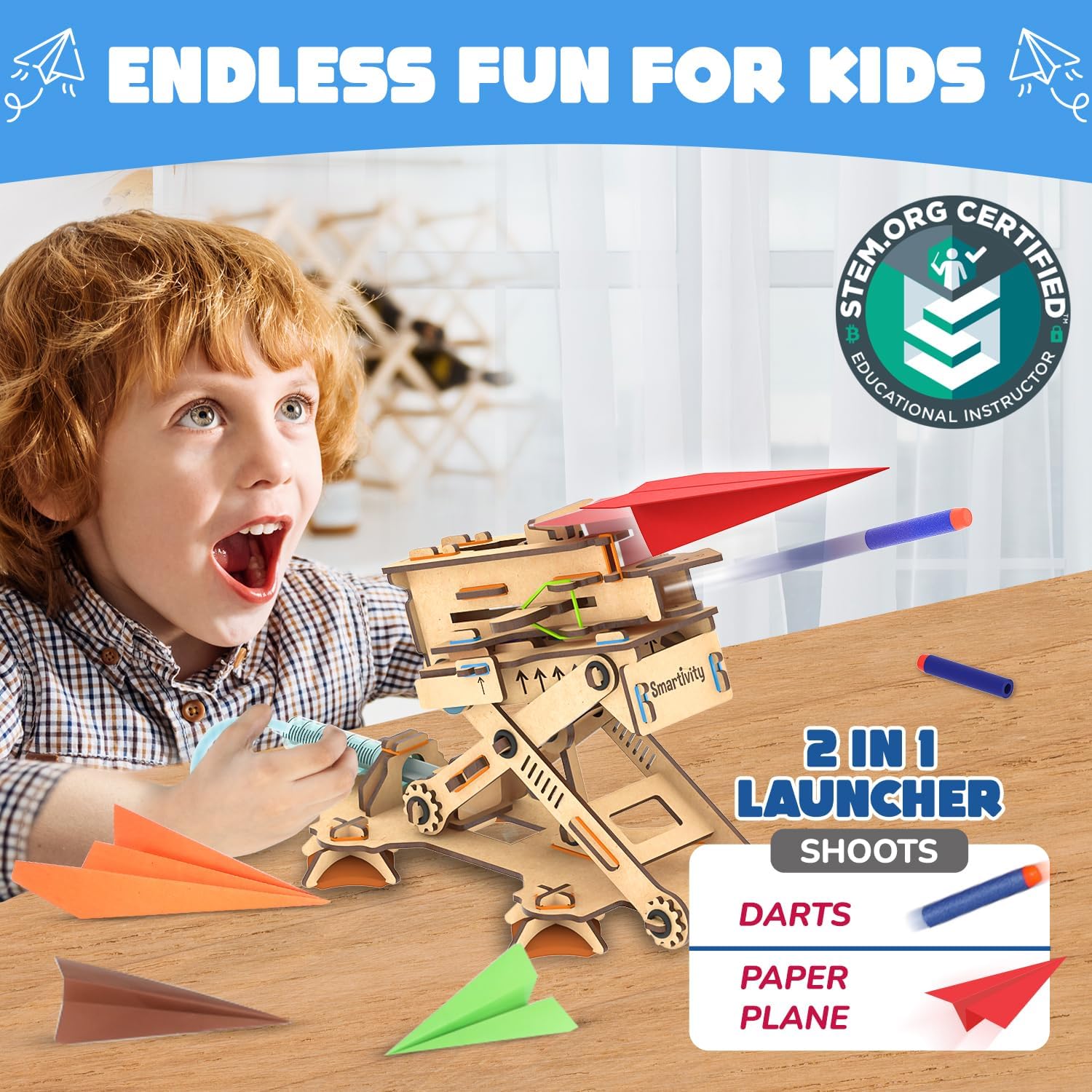 Gigtech 2in1 Hydraulic Aeroplane & Dart Launcher Toy 3 Gigtech 2in1 Hydraulic Aeroplane & Dart Launcher Toy