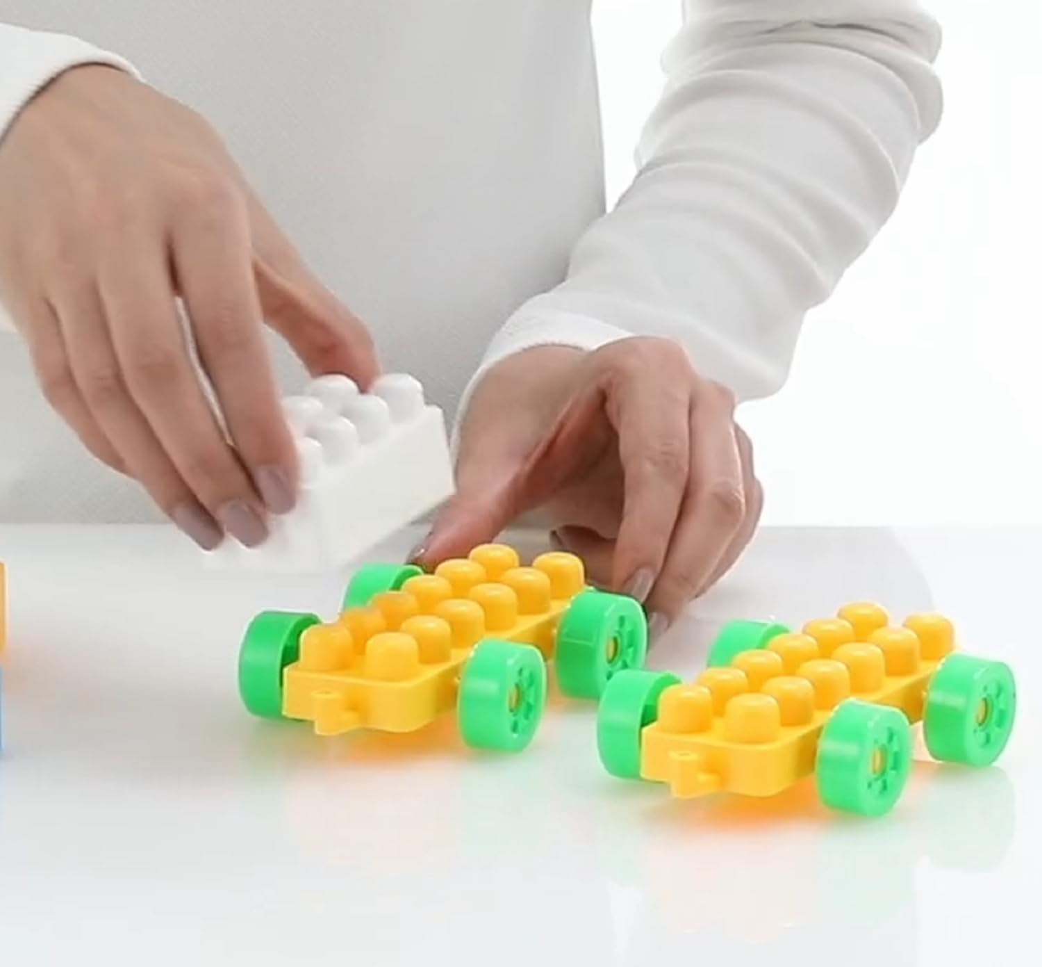 Gigtech 80 Pcs Big Mega Sized Blocks Toys Building and Construction Block Set 8 Gigtech 80 Pcs Big Mega Sized Blocks Toys Building and Construction Block Set for Children