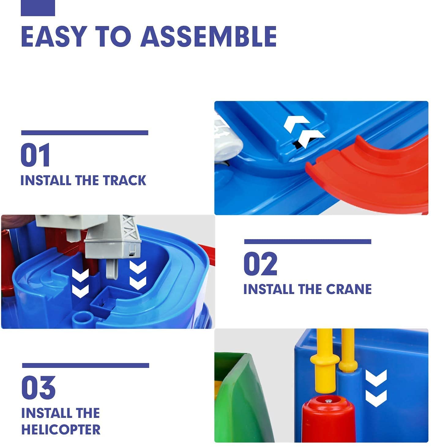 Gigtech Car Race Track Adventure Toys for 3+ Year Old Boys & Girls puzzle 8 Gigtech Car Race Track Adventure Toys for 3+ Year Old Boys & Girls puzzle