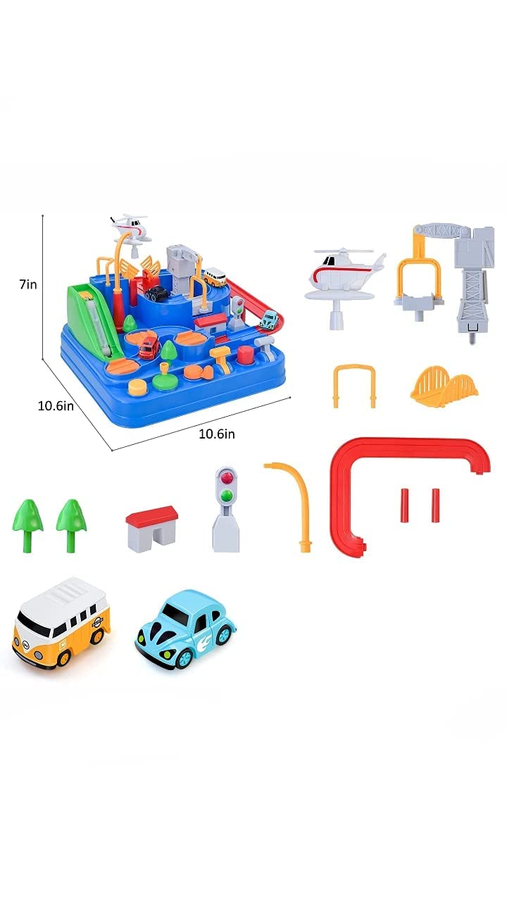 Gigtech Car Race Track Adventure Toys for 3+ Year Old Boys & Girls puzzle 10 Gigtech Car Race Track Adventure Toys for 3+ Year Old Boys & Girls puzzle