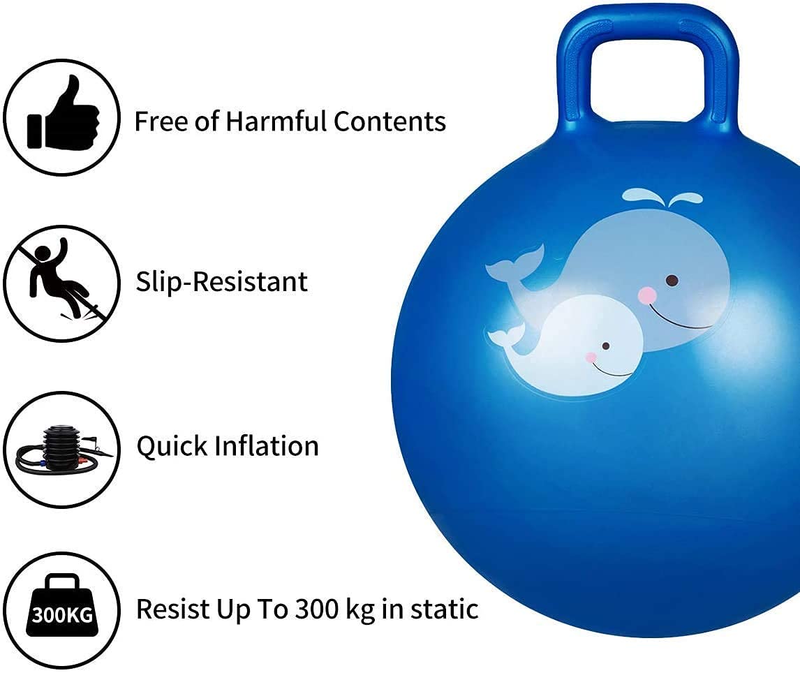 Gigtech Sit And Bounce Rubber Hop Ball Jumping&Bouncing Ball Toys 6 Gigtech Sit And Bounce Rubber Hop Ball Jumping&Bouncing Ball Toys