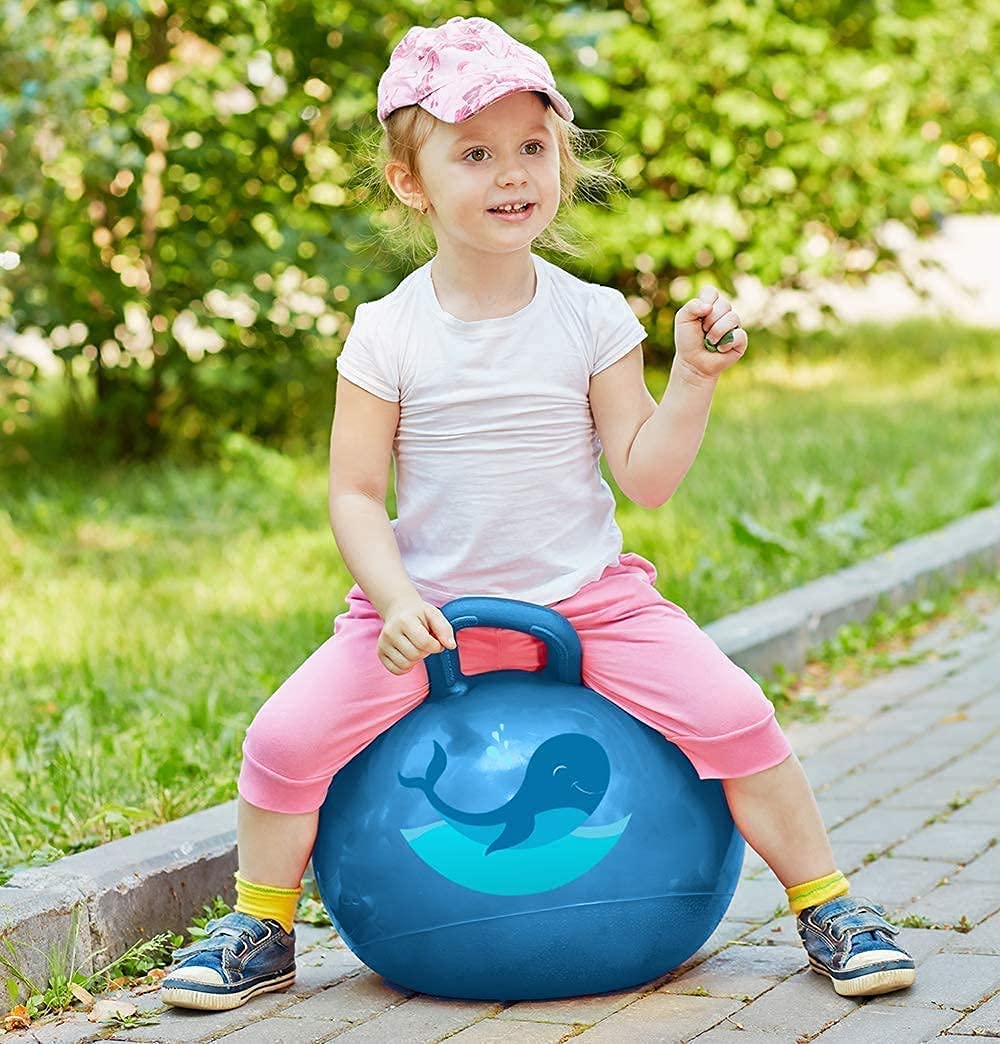 Gigtech Sit And Bounce Rubber Hop Ball Jumping&Bouncing Ball Toys 8 Gigtech Sit And Bounce Rubber Hop Ball Jumping&Bouncing Ball Toys