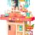 Gigtech kithen Set Light and Sound Pretend Play Toy Battery Operated with Accessories 1 Storio Toys Kitchen Set for Kids Girls Big Cooking Set Light and Sound Pretend Play Toy Battery Operated with Accessories, acrylonitrile butadiene styrene, Pink