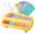 Gigtech Xylophone Musical Toy for Kids 8 Scale 1 Toy Imagine Xylophone Musical Toy for Kids 8 Scale โ Piano Keyboard for 1 Year Baby Boy Girl | Birthday Gift for Kids 6-12 Months | Educational Toy for Toddlers